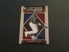 2020 Chronicles Baseball Luis Robert Timeless Treasures Rookie Card #8