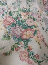 Laura Ashley Pair Rod Pocket Lined Drapes 84"L New Old Stock-2 Pairs Available