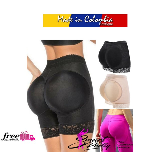 FAJA SHORT LEVANTA COLA COLOMBIANO 100 HIGH WAIST CONTROL W SILICONE