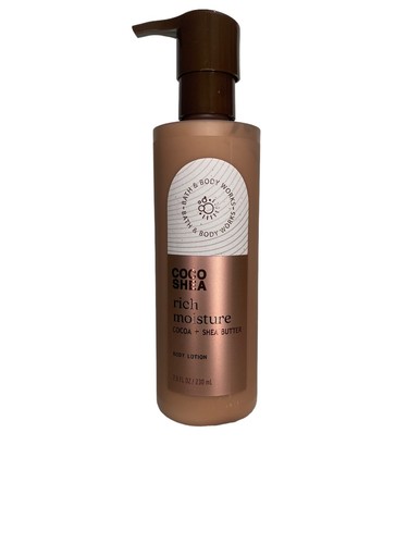 3 BATH & BODY WORKS COCO SHEA RICH MOISTURE COCOA + SHEA BUTTER BODY LOTION NEW - Picture 2 of 3