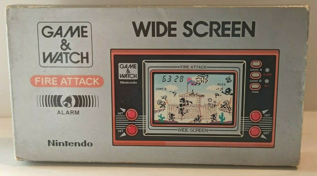 Game & Watch Wide Screen Fire Attack - ID 29 | eBay Game & Watch Wide Screen Fire Attack - ID 29 | eBay