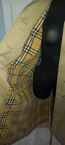 BURBERRYS' Vintage Burberrys' Trench Coat Donna Camden Cappotto Auto - Foto 3 di 5