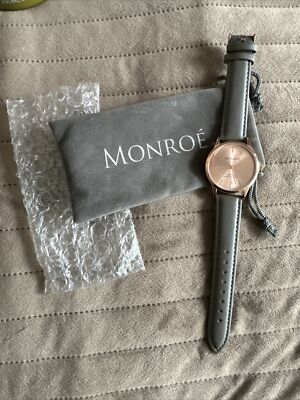 New Monroe` Rose Gold Watch with bag | eBay display picture 2