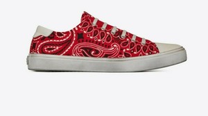 saint laurent bandana sneakers