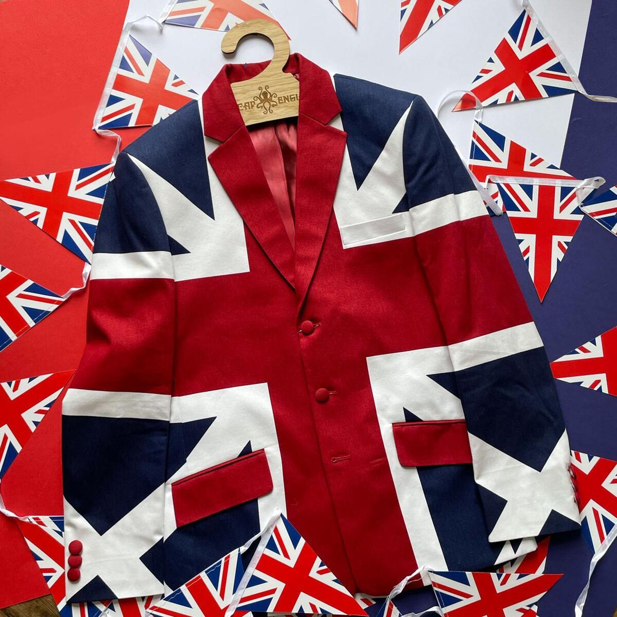 NEW MENS MOD 60s UNION JACK BLAZER JACKET Coronation Who NEW MENS MOD 60s UNION JACK BLAZER JACKET Coronation Who