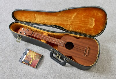 Hard To Find Rare 1995 - 1st Year In Production KoAloha Concert Ukulele W/ Case