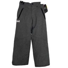 UNDER ARMOUR Storm Insulated Ski Snow Pants Carbon Heater Ysm
