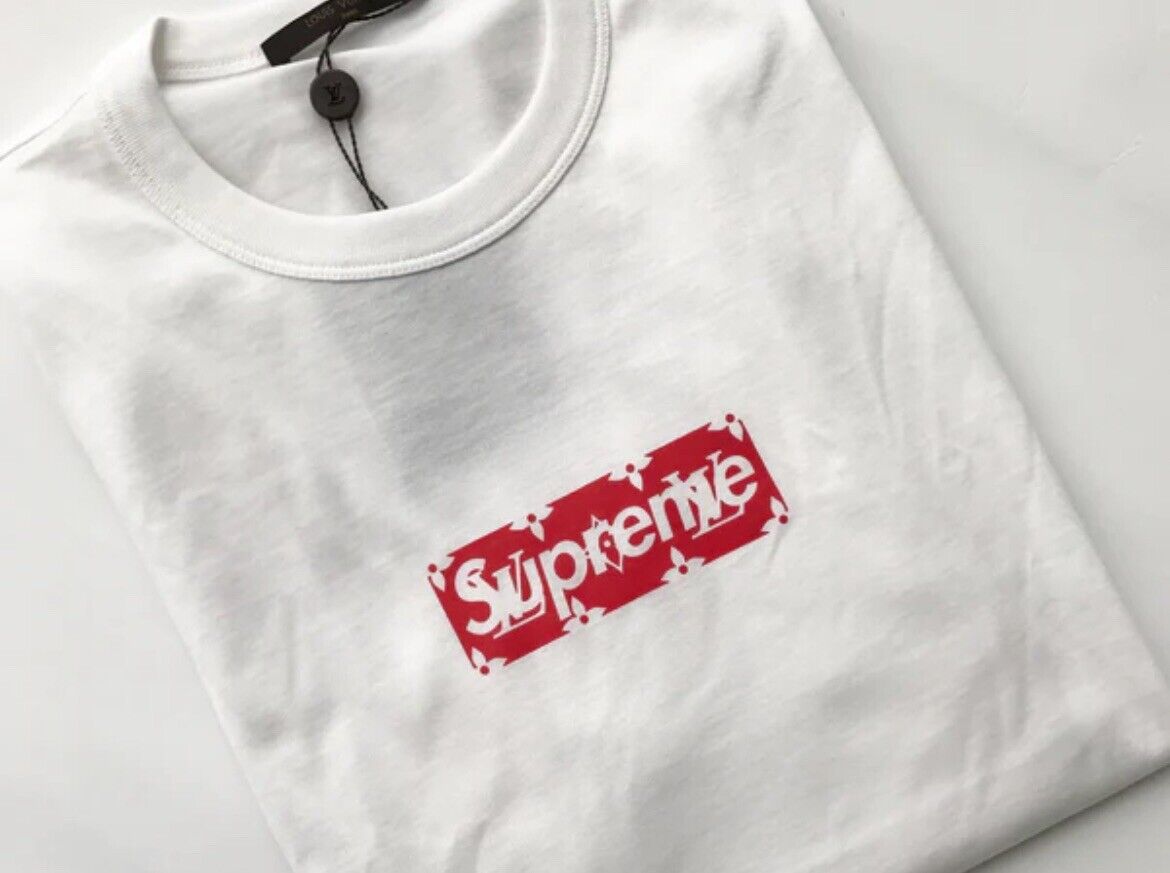 New Louis Vuitton LV Supreme Monogram Box Logo T shirt Size New Louis Vuitton LV Supreme Monogram Box Logo T shirt Size