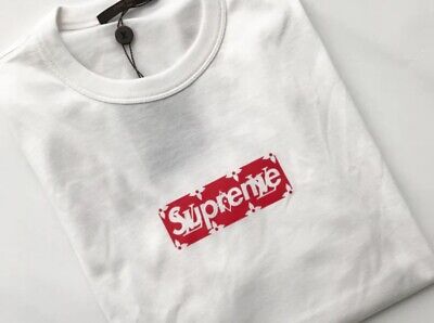 New Louis Vuitton LV Supreme Monogram Box Logo T shirt Size New Louis Vuitton LV Supreme Monogram Box Logo T shirt Size