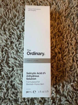 The Ordinary Salicylic Acid 2% Exfoliating Blemish Solution 1oz Anti-Acne Serum