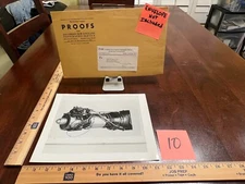 1960s PRATT AND WHITNEY ENGINE PROOF/PHOTO 8.5x11 (SOUTHERN N.E.TOPOGRAPHIC) #10