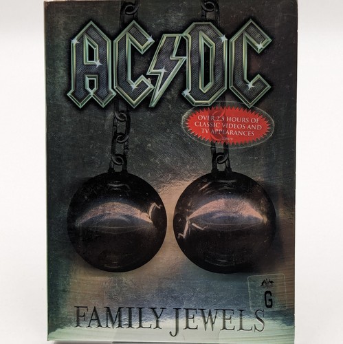 AC/DC : Family Jewels DVD 2-Disc Set Region 4 PAL With Insert Booklet ...