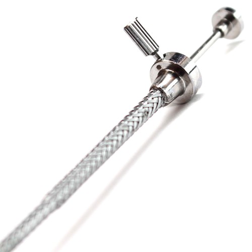 All Metal Shutter Release Cable 20" For 35mm 120 Film SLR TLR Rangefinder Camera - Picture 5 of 6