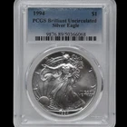 1994 Silver Eagle Bullion PCGS Genuine (89 - Brilliant Uncirculated) #50366068