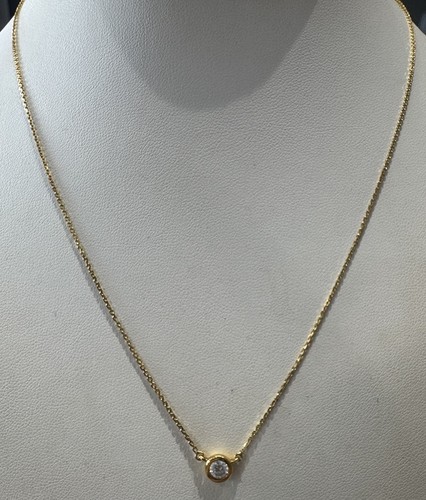 18ct Yellow Gold Gold Diamond Earring And Necklace Set - Picture 8 of 14