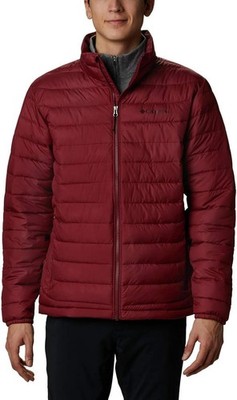 Columbia Powder Lite Jacke Herren Gr. L Rot Winterjacke Steppjacke Omni Tech