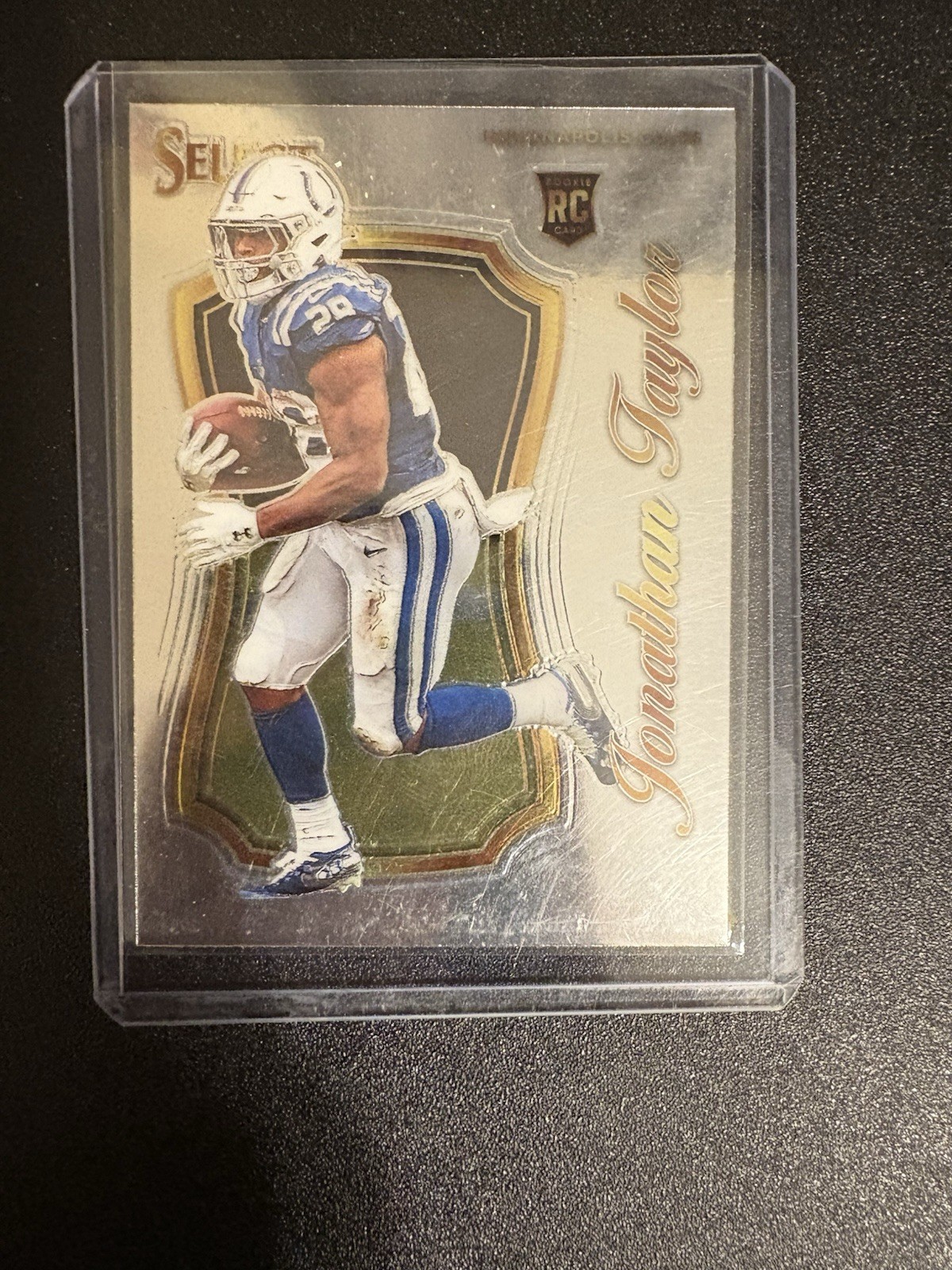 2020 Panini Select - Select Certified Rookies Jonathan Taylor #SCR-16 (RC)