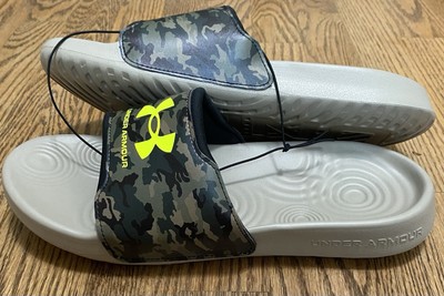 Under Armour UA M Ignite Select Camo Slides Size 11 3027848-200 Free  Shipping