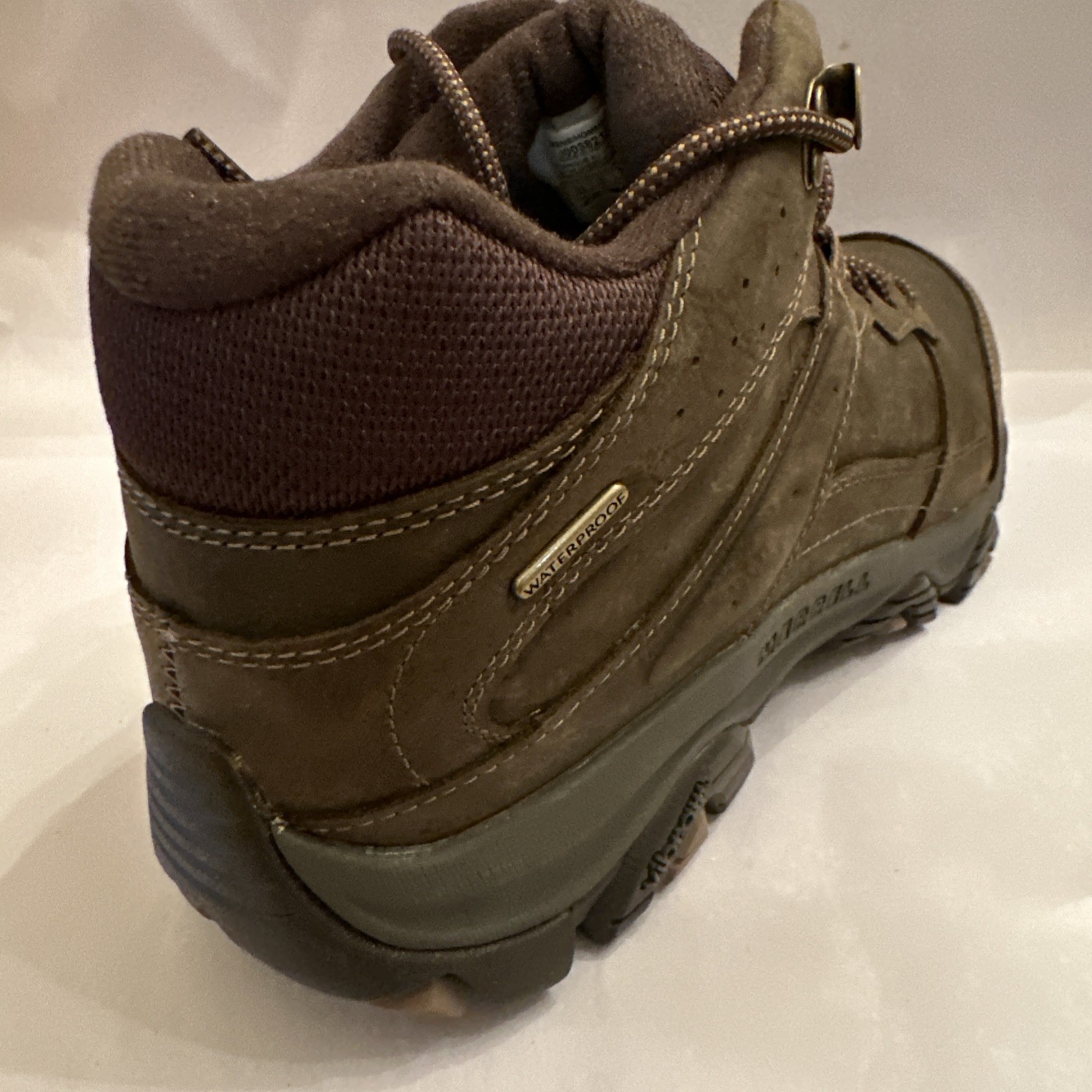 Men's MOAB ADVENTURE 3 MID WATERPROOF Hiking Boot, Earth, 10.5 image 6