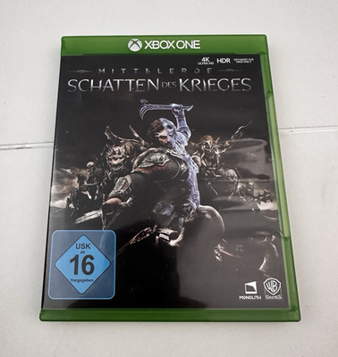 Warner Bros. Mittelerde: Schatten des Krieges Xbox One PAL USK 16 2017 HDR 4K