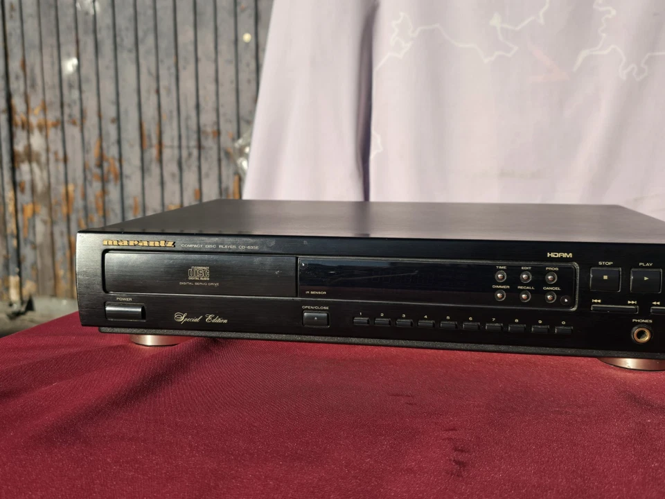 Marantz 80 CD-63 SE/12B, Compact Disc Player schwarz, Special Edition , DEFEKT - Bild 3 von 4
