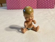 VTG. MATTEL LOVING FAMILY BABY BOY, CLOSED EYES, BLUE DIAPER, COLLECTIBLE K8576C