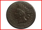 1878 Indian Head Cent / Penny - Nice Coin - 148 Years Old