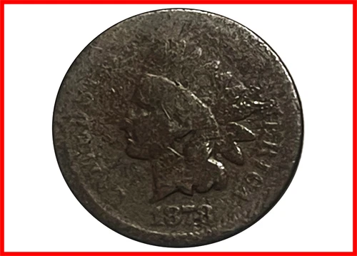 1878 Indian Head Cent / Penny - Nice Coin - 148 Years Old