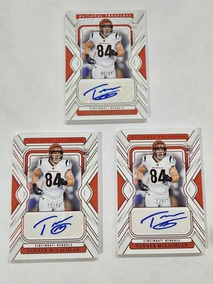 2024 NATIONAL TREASURES TANNER MCLACHLAN ROOKIE SIGNATURE RC AUTO