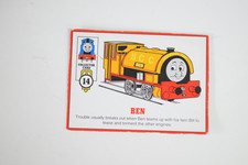 ERTL SHINING TIME BEN COLLECTOR TRADING CARD #14. THOMAS & FRIENDS.