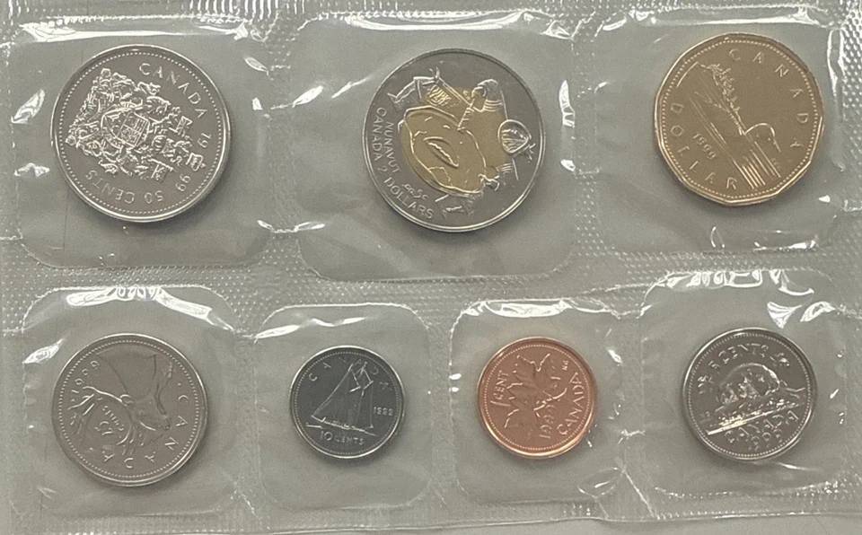 1999 Nunavut PL Set - Canada Uncirculated Mule Set - Image 2 of 4
