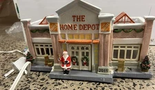 The Home Depot Store Canterbury Lane Building Christmas Village 2011
