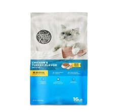 Special Kitty Complete Nutrition Chicken & Turkey Flavor Dry Cat Food, 16 lb Bag 0.80 per pound