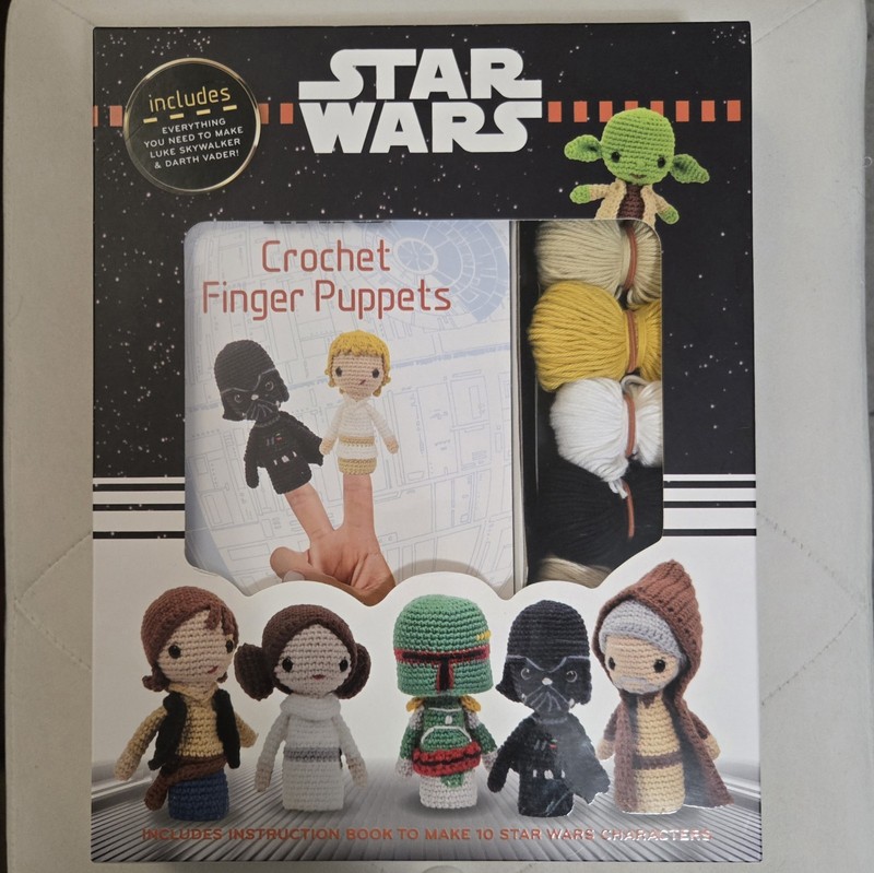 Star Wars Crochet Finger Puppets Kit
