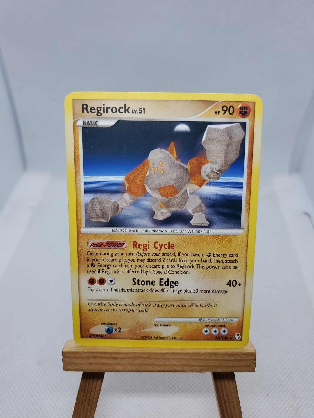 Regirock Legends Awakened 38/146 Pokemon Trading Card 