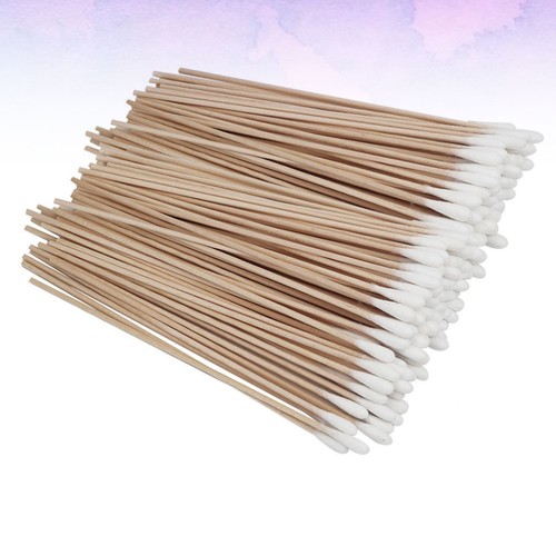 500 PCS Long Handle Cotton Swab Single Boxed Stick Multi-purpose Swabs - Picture 2 of 10