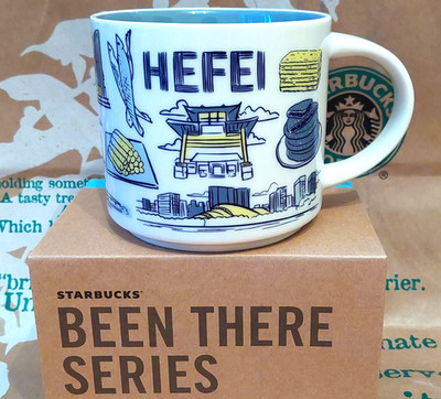 Starbucks Coffee Mug/Mug HEFEI,/China, Been There, NEW in Original Box!