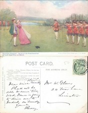 Warwick Pageant illustration of Lady Jane Grey The Water Colour Post Card Co