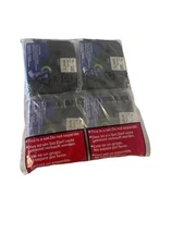 Label Maker Tape 18mm (4 Pack) Laminated White -Black Ink -0.7 NEW -Oozmas