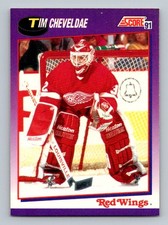 #272 1991-92 Score Tim Cheveldae Detroit Red Wings