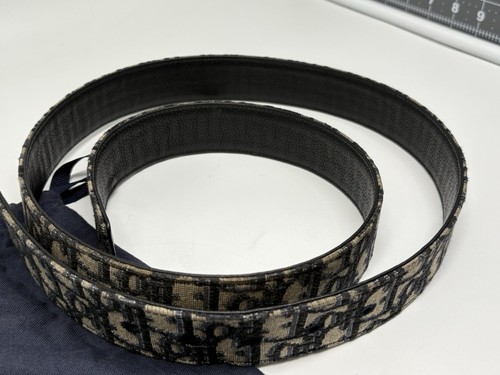Cinturón Dior oblicuo para hombre con 2 hebillas / Leer descripción - Imagen 10 de 20