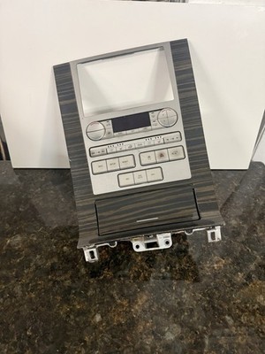 2007-2014 LINCOLN NAVIGATOR STEREO SCREEN WOOD BEZEL TRIM CLIMATE CONTROL OEM