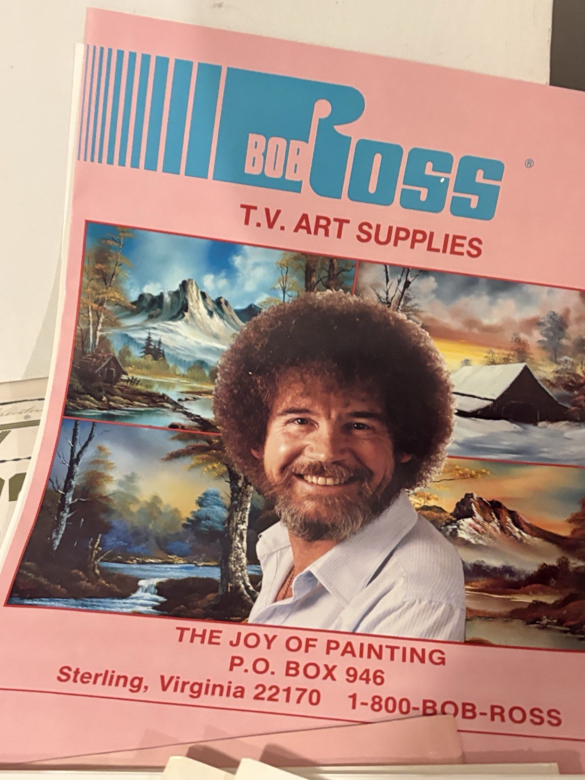 Bob Ross Master Oil Paint Set R6510 Brushes RARE 1990 Oil Colors Landscape Fan