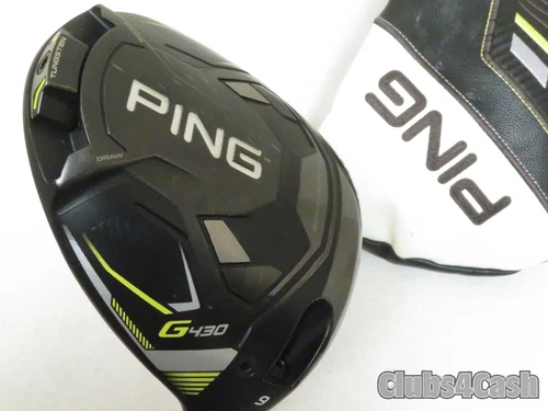 PING G430 LST Driver 9° Alta CB 55 Black Stiff Flex +Cover