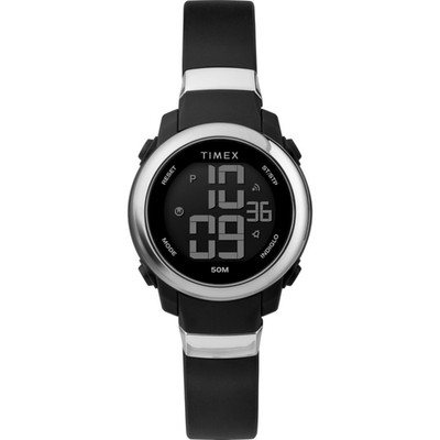 Timex Women's Black Resin Strap Digital Watch