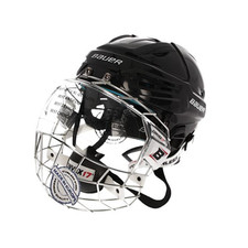 Bauer Re-Akt 55 Helm + Vollvisier BoSport Sen...