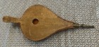 Nice! Antique Primitive Painted Wooden Bellow Fireplace Tool — photo 4