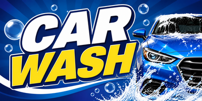 #ad #ad 3ft x 8ft Car Wash Vinyl Banner Grommets New Free Shipping $62.44