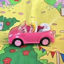 Mattel Mini Barbie Convertible Pink Car 2009