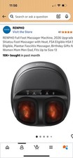 renpho shiatsu foot massager with heat Relaxation Spa Day Self Care